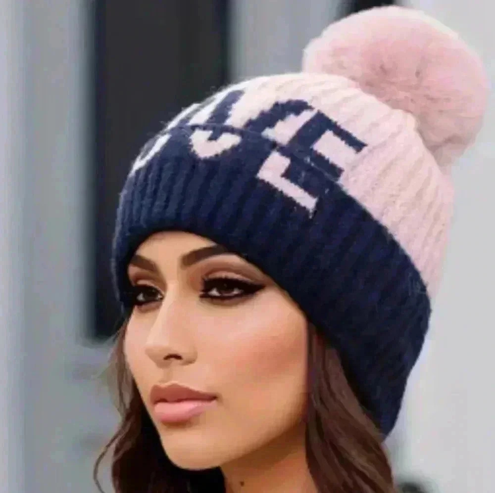 2 FOR $30 Lady's LOVE beanie‎ (#789)
